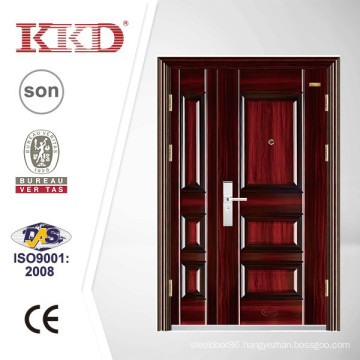 Doubled Exterior Steel Door KKD-328B for Entry Security